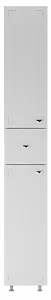 Шкаф-пенал напольный Айсберг Классик 30 L белый DA1009P Шкаф-пенал напольный Айсберг Классик 30 L белый DA1009P, 3