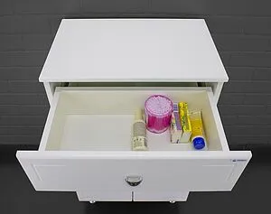 Комод напольный Айсберг Классик 50 белый DA1002K Комод напольный Айсберг Классик 50 белый DA1002K, 5