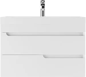 Тумба-умывальник подвесная Айсберг Веста 70 белый DV5916T+4670142930037 Тумба-умывальник подвесная Айсберг Веста 70 белый DV5916T+4670142930037, 3