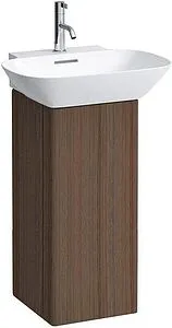 Тумба-умывальник подвесной Laufen INO 27.8 R тёмный орех 4.2530.2.030.171.1+8.1530.1.000.104.1 Тумба-умывальник подвесной Laufen INO 27.8 R тёмный орех 4.2530.2.030.171.1+8.1530.1.000.104.1, 1