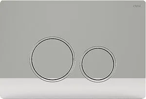 Клавиша смыва для унитаза CTESI Round BK0202120 хром глянцевый Клавиша смыва для унитаза CTESI Round BK0202120 хром глянцевый, 1