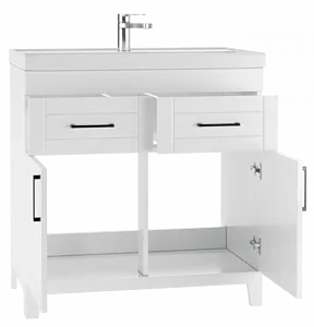 Тумба-умывальник напольная Домино Charlie 80 белый DCh2501T+4627173210188 Тумба-умывальник напольная Домино Charlie 80 белый DCh2501T+4627173210188, 2