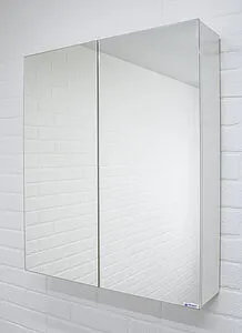 Шкаф-зеркало Айсберг Норма 60 белый DA1619HZ Шкаф-зеркало Айсберг Норма 60 белый DA1619HZ, 5