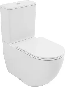 Унитаз-компакт безободковый Allen Brau Priority Tornado белый 4.31006.20+4.31007.20 Унитаз-компакт безободковый Allen Brau Priority Tornado белый 4.31006.20+4.31007.20, 1