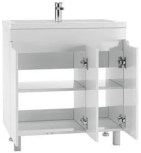 Тумба-умывальник напольная Айсберг Мечта 80 белый DM2325T+1WH302251 Тумба-умывальник напольная Айсберг Мечта 80 белый DM2325T+1WH302251, 4