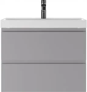 Тумба-умывальник подвесная Домино Graffo 70 светло-серый DGr2420T+4627173210171 Тумба-умывальник подвесная Домино Graffo 70 светло-серый DGr2420T+4627173210171, 3