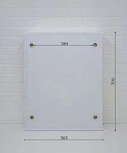 Шкаф-зеркало Айсберг Радуга 55 белый DA1138HZR Шкаф-зеркало Айсберг Радуга 55 белый DA1138HZR, 4