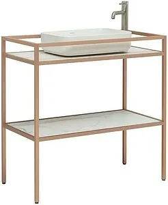 Консоль напольная Allen Brau Liberty 90 медь браш 1.33004.60+ Консоль напольная Allen Brau Liberty 90 медь браш 1.33004.60+, 1