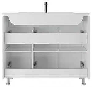 Тумба-умывальник напольный Айсберг Мечта 100 белый DM2327T+4640021065204 Тумба-умывальник напольный Айсберг Мечта 100 белый DM2327T+4640021065204, 5