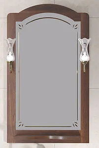 Зеркало Opadiris Лоренцо 60 светлый орех 00-00007044 Зеркало Opadiris Лоренцо 60 светлый орех 00-00007044, 1