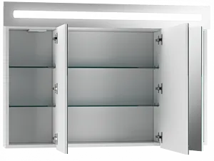 Шкаф-зеркало Домино Аврора 105 белый DV8013HZ Шкаф-зеркало Домино Аврора 105 белый DV8013HZ, 4