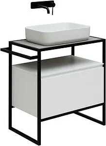 Тумба-умывальник напольная Allen Brau Priority 70 белый 1.31001.WM+ Тумба-умывальник напольная Allen Brau Priority 70 белый 1.31001.WM+, 1