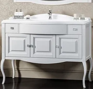 Тумба под умывальник напольный Opadiris Лаура 120 белый Z0000012472 Тумба под умывальник напольный Opadiris Лаура 120 белый Z0000012472, 1