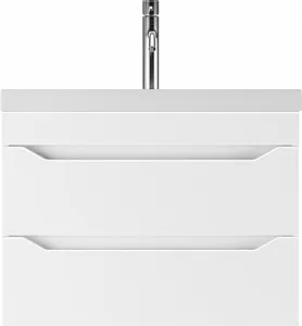 Тумба-умывальник подвесной Айсберг Ева 70 белый DA5916T+4670142930037 Тумба-умывальник подвесной Айсберг Ева 70 белый DA5916T+4670142930037, 3