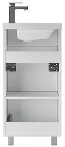 Тумба-умывальник напольный Айсберг Норма 40 белый DA1616T+1WH302500 Тумба-умывальник напольный Айсберг Норма 40 белый DA1616T+1WH302500, 4