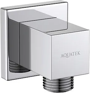 Шланговое подключение Aquatek хром AQ2458CR Шланговое подключение Aquatek хром AQ2458CR, 1