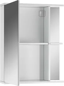 Шкаф-зеркало Айсберг Норма 1-55 L белый DA1603HZ Шкаф-зеркало Айсберг Норма 1-55 L белый DA1603HZ, 3