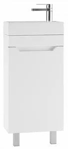 Тумба-умывальник напольный Айсберг Мечта 40 белый DM2307T+4607152362107 Тумба-умывальник напольный Айсберг Мечта 40 белый DM2307T+4607152362107, 1