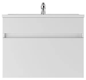 Тумба-умывальник подвесной Айсберг Классик 70 белый DA3010T+4620008197746 Тумба-умывальник подвесной Айсберг Классик 70 белый DA3010T+4620008197746, 3