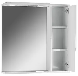 Шкаф-зеркало Домино Optima 65 R белый DO1907HZ Шкаф-зеркало Домино Optima 65 R белый DO1907HZ, 4