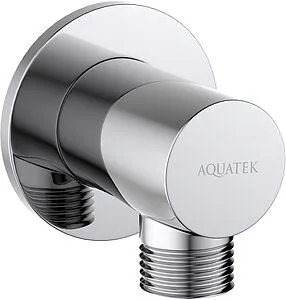 Шланговое подключение Aquatek хром AQ2456CR Шланговое подключение Aquatek хром AQ2456CR, 1