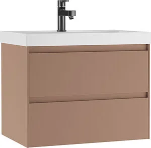 Тумба-умывальник подвесная Домино Verona 70 мокко DV2501T+4670142930037 Тумба-умывальник подвесная Домино Verona 70 мокко DV2501T+4670142930037, 1