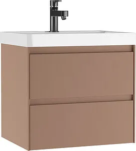 Тумба-умывальник подвесная Домино Verona 60 мокко DV2503T+4670142930044 Тумба-умывальник подвесная Домино Verona 60 мокко DV2503T+4670142930044, 1