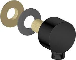 Шланговое подключение Aquatek чёрный матовый AQ2454MB Шланговое подключение Aquatek чёрный матовый AQ2454MB, 3