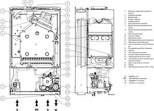 Настенный газовый котел одноконтурный турбированный 28кВт Immergas Maior Eolo 28 X 3.020928 Настенный газовый котел одноконтурный турбированный 28кВт Immergas Maior Eolo 28 X 3.020928, 3