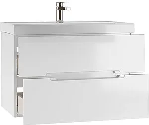 Тумба-умывальник подвесной Домино Malta 80 белый DM4501T+1WH302251 Тумба-умывальник подвесной Домино Malta 80 белый DM4501T+1WH302251, 4