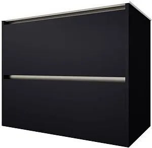 Тумба-умывальник подвесная Allen Brau Activity 80 антрацит/олива браш 1.34012.AM+ Тумба-умывальник подвесная Allen Brau Activity 80 антрацит/олива браш 1.34012.AM+, 3