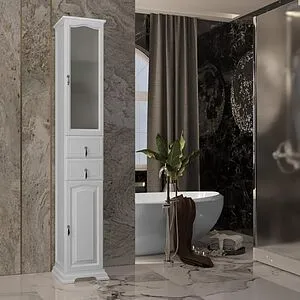 Шкаф-пенал напольный Opadiris Риспекто 30 R белый 00-00005833 Шкаф-пенал напольный Opadiris Риспекто 30 R белый 00-00005833, 3