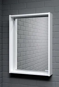 Зеркало Айсберг Аура 50 белый DA2506HZ Зеркало Айсберг Аура 50 белый DA2506HZ, 5