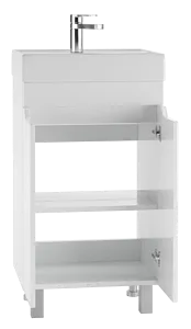 Тумба-умывальник напольный Айсберг Мечта 50 белый DM2301T+4607152361544 Тумба-умывальник напольный Айсберг Мечта 50 белый DM2301T+4607152361544, 4