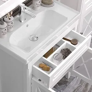 Тумба под умывальник напольный Opadiris Палермо 80 белый 00-00002353 Тумба под умывальник напольный Opadiris Палермо 80 белый 00-00002353, 3