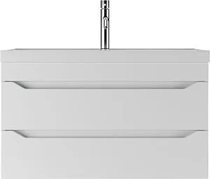 Тумба-умывальник подвесной Айсберг Ева 90 белый DA5918T+4670142930013 Тумба-умывальник подвесной Айсберг Ева 90 белый DA5918T+4670142930013, 4